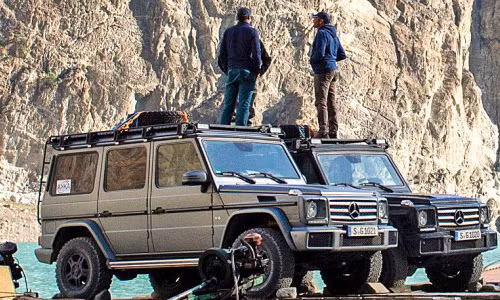 Siêu SUV Mercedes-AMG G63 và G65 "cưỡi tàu" đến Frankfurt