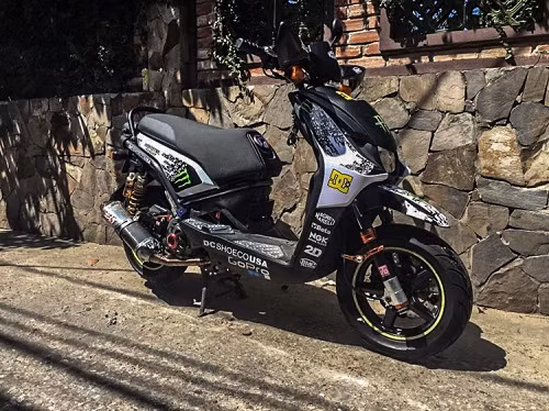 Dàn xe máy Yamaha BWS độ trăm triệu, khủng nhất Hà Nội