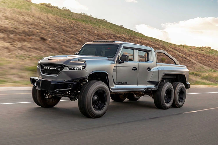 Chi tiết “quái vật 6 bánh” Hercules gần 6 tỷ đồng của Rezvani