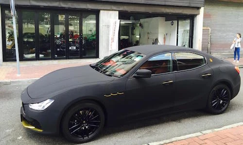 Xế sang Maserati bọc nhung, dát vàng của dân chơi Hồng Kông