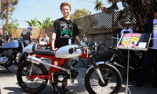 Soi Honda CL70 độ cafe racer của “thần đồng độ xe”