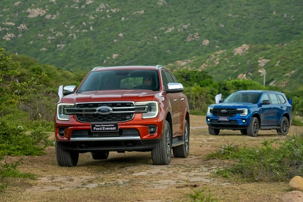 Ford Everest tại Việt Nam đạt doanh số bằng tất cả các đối thủ