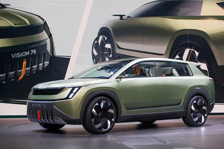 Skoda Space EV chạy gần 600km/lần sạc, "đối thủ" Kia EV9