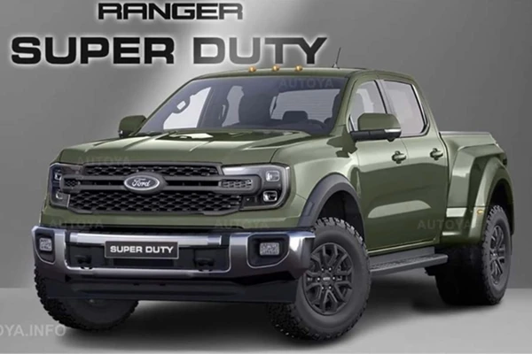 Ford Ranger Super Duty 2026 - "khủng long" bán tải chốt lịch ra mắt