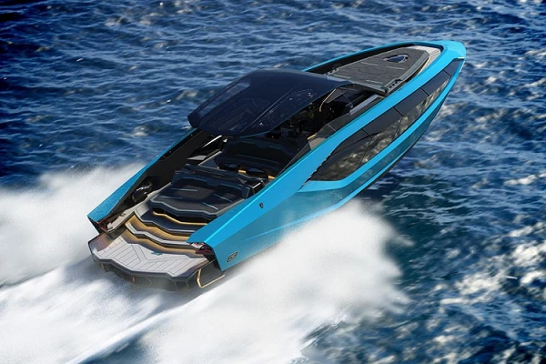 Ngắm "siêu bò lội nước" - Tecnomar for Lamborghini 63 mới