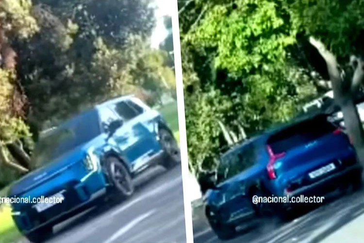 "Tóm gọn" Kia EV9 2024 chạy trên đường phố, ngày ra mắt cận kề