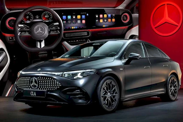 Mercedes-Benz CLA 2025 trình làng, lăn bánh tới 792 km/sạc