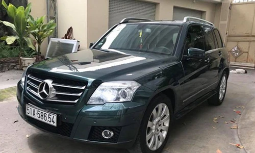 Xe sang Mercedes-Benz GLK giá 600 triệu ở Sài Gòn