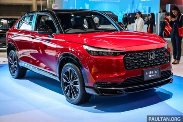 Honda HR-V 2025 tiết kiệm xăng 3,9l/100km sắp về Việt Nam