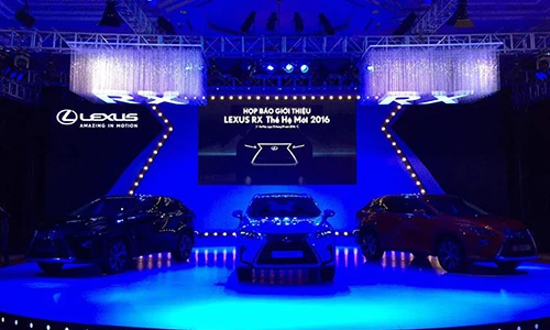 Lexus ra mắt RX 2016 tại Việt Nam giá từ hơn 3 tỷ đồng