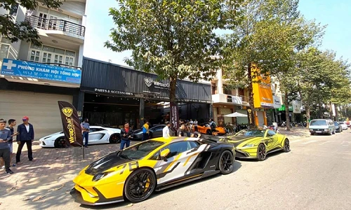 Cường Đô la dẫn đoàn siêu xe trăm tỷ "phượt" Vũng Tàu