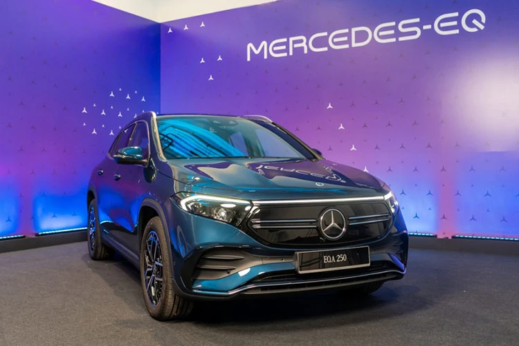 Mercedes-Benz EQA 2022 ra mắt Đông Nam Á, từ 1,5 tỷ đồng
