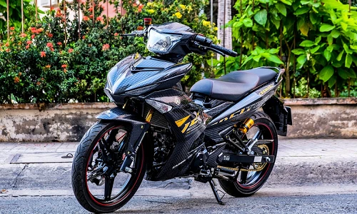 Yamaha Exciter 150 độ carbon, phụ kiện trăm triệu ở Sài Gòn