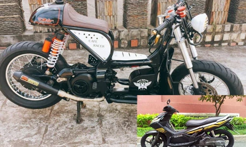 Dân chơi Gia Lai độ Yamaha Nouvo “siêu độc“ giá 16 triệu