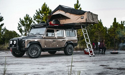 Ngắm xe Land Rover Defender ECD độ khủng cho dân phượt