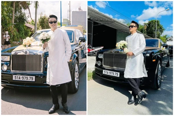 Tận thấy Rolls-Royce Phantom hơn 19 tỷ của ca sĩ TiTi đi hỏi vợ