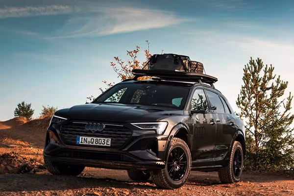 Chi tiết SUV điện Audi Q8 e-tron Dakar bản off-road giá 3,2 tỷ đồng