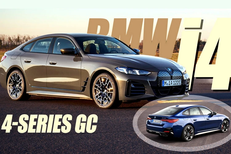 BMW 4 Series Gran Coupe và i4 2025 nâng cấp công nghệ vượt trội