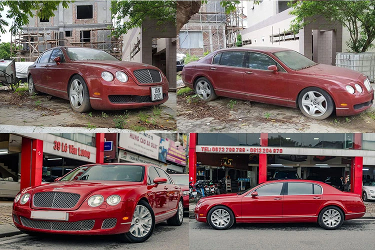 Bentley Continental "bỏ xó" vỉa hè Hải Phòng dọn mới, bán 1,45 tỷ