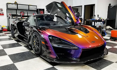 Siêu xe McLaren độ màu Senna Galactic Burst Effect hơn 3 tỷ đồng