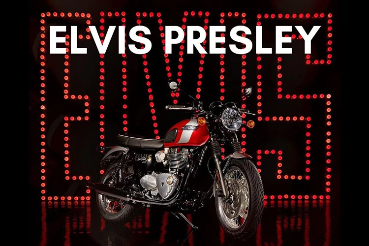 Triumph Bonneville T120 bản tri ân ca sĩ Elvis Presley từ 15.495 USD