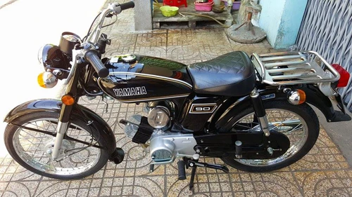 Chiếc Yamaha YB90 đời 1972 “zin” nhất thế giới tại VN