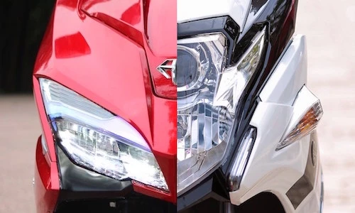 “Cân thử” Yamaha Nouvo và Honda Air Blade bản 2016