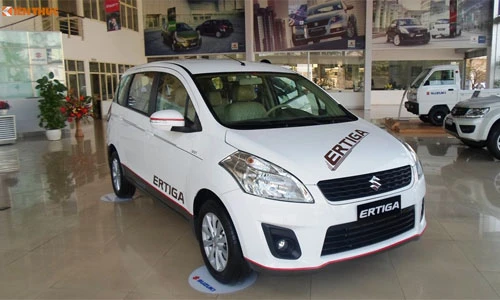 Xe ôtô 7 chỗ Suzuki Ertiga hạ giá chỉ 549 triệu tại VN