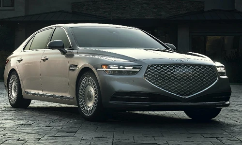 Xe sang quốc dân Hàn - Genesis G90 2021 "nhá hàng" tại Mỹ