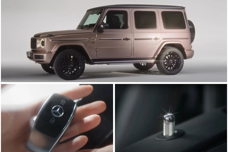 Chi tiết Mercedes-Benz G500 giới hạn đính kim cương từ 4,46 tỷ đồng