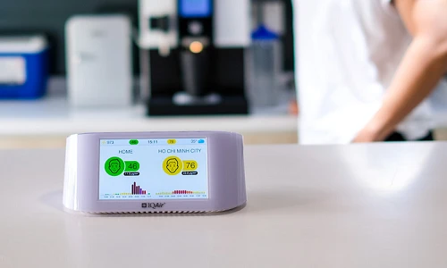 Trải nghiệm máy đo không khí Airvisual Pro, giá 7,6 triệu đồng