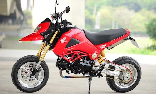 Honda MSX 125 “độ hết bài” phong cách Ducati Hyperstrada 