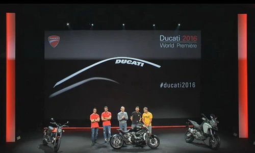 Loạt xe “hàng hot” Ducati 2016 vừa ra mắt thị trường có gì?