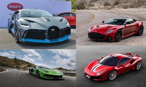 Điểm mặt 10 siêu xe mạnh nhất trình làng năm 2018