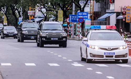 Dàn xe nghìn chiếc phục vụ đại biểu tại APEC 2017 