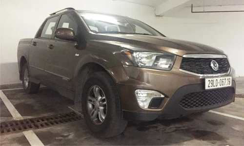 Bán tải SsangYong Actyon giá gần 1 tỷ tại Hà Nội