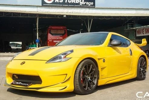Ngắm xe thể thao Nissan 370Z độ “khủng” tại Bình Phước