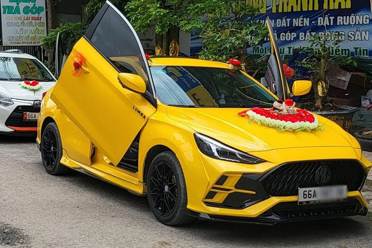 "Xe Tàu" MG5 độ siêu xe hét 42 triệu đồng của dân chơi Đồng Tháp