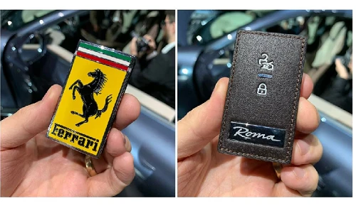 Ferrari Roma mới sử dụng bao chìa khóa cực “sang chảnh”