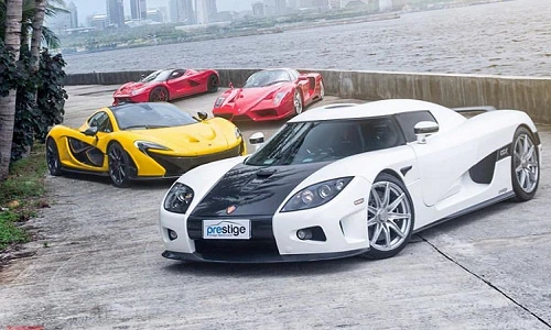 Bộ tứ siêu xe hypercar triệu đô của đại gia Indonesia