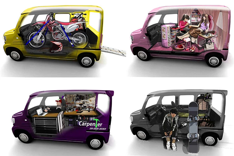 Honda N-Van Compo - "nhà di động" siêu nhỏ chỉ 359 triệu đồng