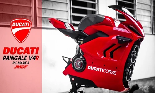 Choáng với máy tính phong cách siêu môtô Ducati Panigale 
