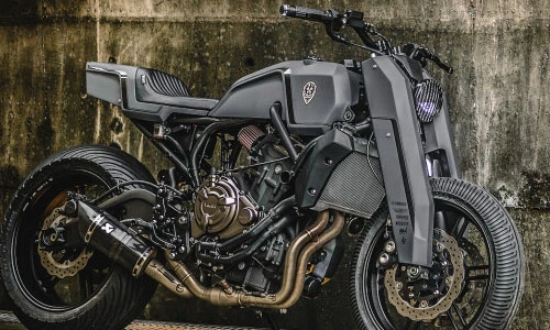 Naked-bike Yamaha MT-07 độ siêu độc, siêu ấn tượng