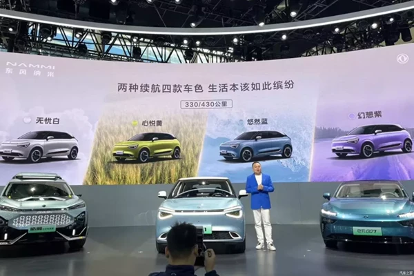 Nammi 01 chạy điện từ 259 triệu đồng của thương hiệu xe tải Dongfeng