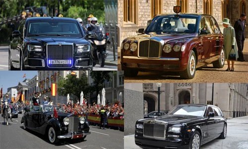 Dàn xe sang phục vụ các nguyên thủ thế giới có gì?