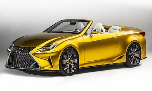 Lexus LF-C2: Vàng óng ả, đẹp kiêu sa