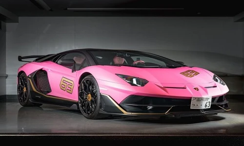Siêu xe Lamborghini Aventador SVJ 63 "màu hường" độc nhất thế giới