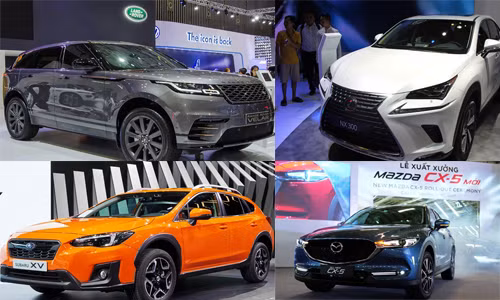Loạt xe ôtô mới vừa ra mắt tại Việt Nam năm 2017