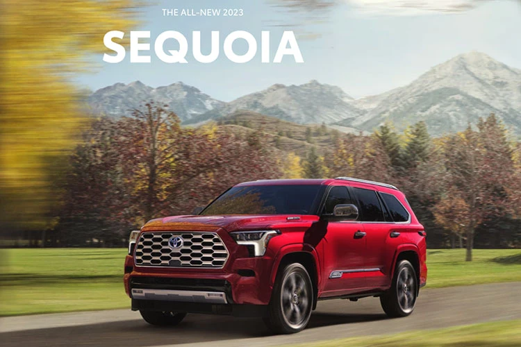 Toyota Sequoia 2023 khởi điểm từ 1,35 tỷ đồng "đấu" Ford Expedition