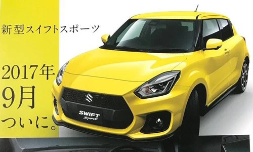 Suzuki Swift Sport 2018 lộ diện hàng loạt "ảnh nóng"